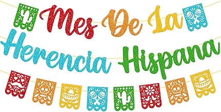 Hispanic Heritage Month Decoration Mes De La Herencia Hispanic Banner Latin American Party Backdrop Spanish Classroom Decorations National Hispanic Heritage Month Decor