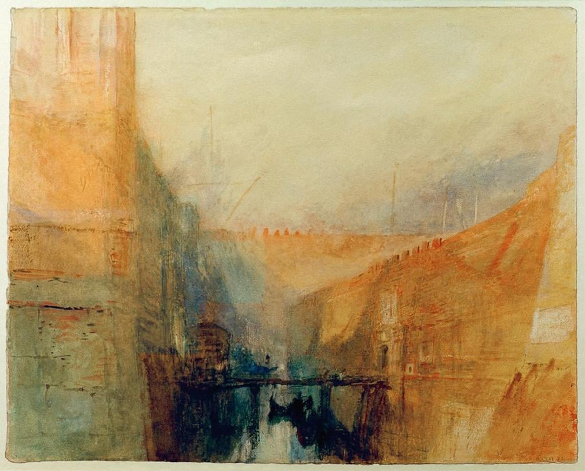 Impression d'affiches Turner tableau de maître sur toile haut de gamme