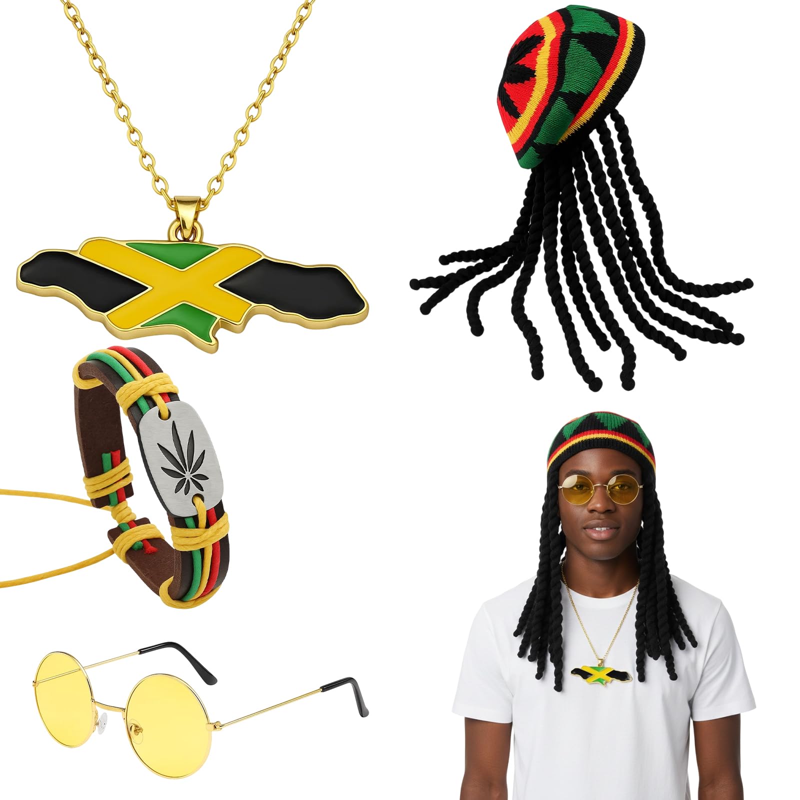 jamaica bandana reggae caribbean fancy dress jamaican bandana rasta hat rasta hat with dreadlocks jamaican dress jamaican hat jamaican clothes caribbean dresses for women reggae fancy dress jamaican o