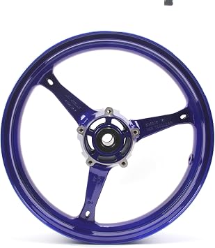 Arashi Front Wheel Rim for Suzuki GSXR 600 750 2006-2007, GSXR 1000 2005-2008, Motorcycle Replacement Accessories Parts Blue