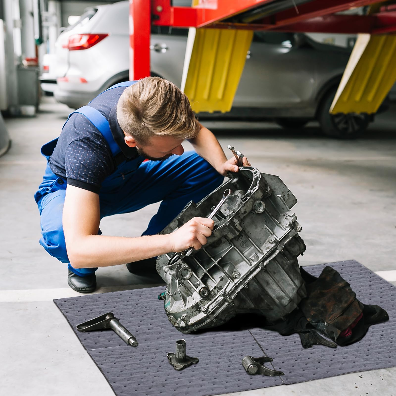 ESDS Absorbent Pads For Oil And Other Liquids 13 X 10 X