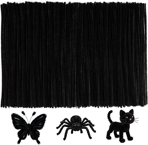 Green Pipe Cleaners Craft Bulk,Toys & Games,200pcs Chenille Stems,Fake Flowers for Decor,Arts Crafts,Sensory Toys,Christmas Birthday Gift for Kids Art Supplies for Projects Creative DIY Decorations