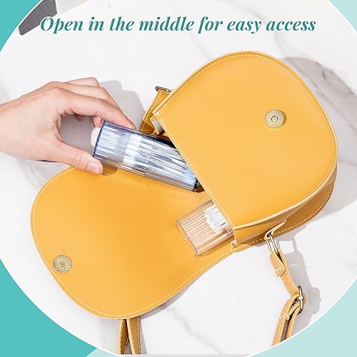 Miniatura 5 de Dandat Estuche de almacenamiento de proyectos de 8 piezas, caja de almacenamiento portátil y creativa, soporte para palillos de dientes dental,