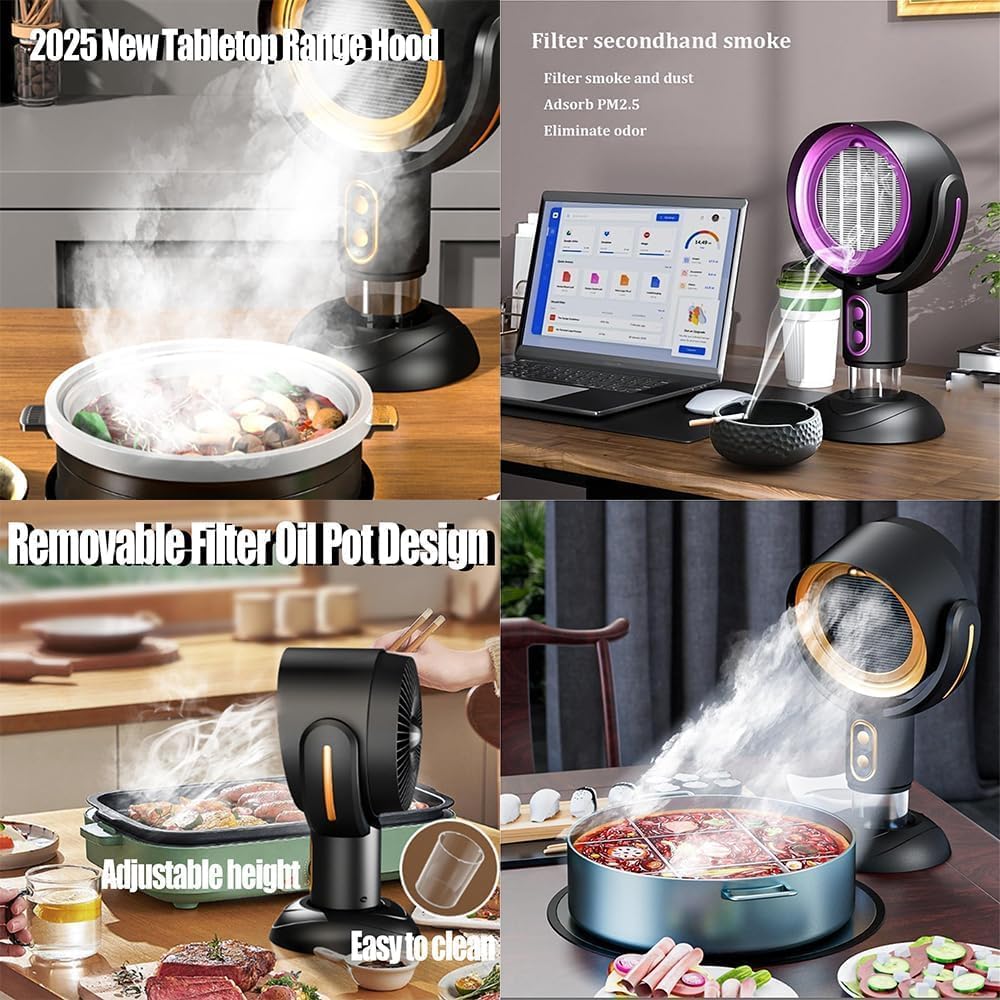 table top air purifier for cigarette smoke TENKER Tabletop Purifiers up to 420 Sq. Ft., H13 HEPA Filter, Fragrance Sponge Smokers Pollen Pets Dust Odors, White HAAP1171 set to auto mode or be connected to DIRIGERA hub for full control via IKEA Home smart app. PuffHide Smoke Purifier Fan For