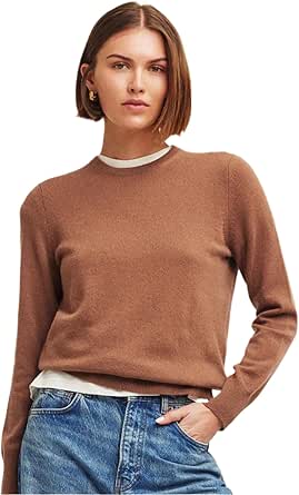 NAADAM Women's The Original Cashmere Crewneck Sweater