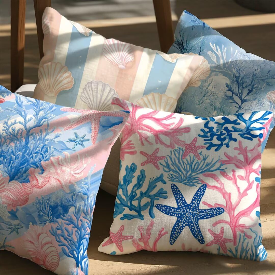 Housse de coussin 30x30cm imperméable contre les taches de canapé au quotidien