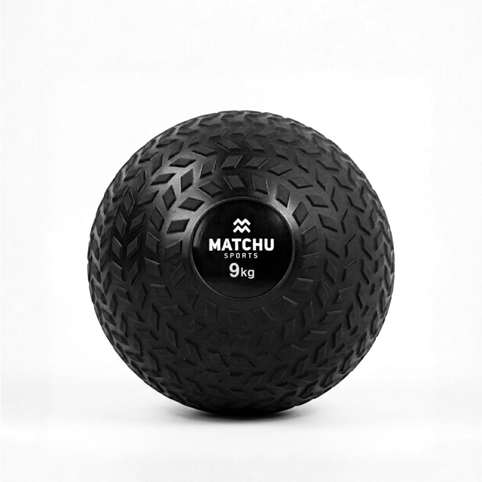 MATCHU - Slam Ball - Slamball - Tire Ball - Boule de Médecine - Fitness, Crossfit, Gymnatistics - Design Robuste - Poignée Supplémentaire - Caoutchouc Solide