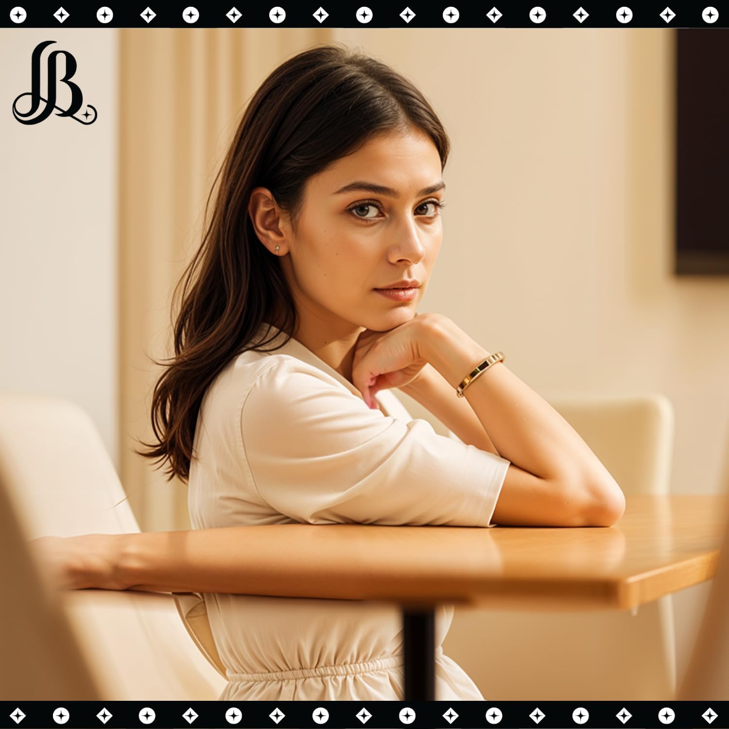 Gold Bracelets for Women | Friendship Bangle Bracelets Cubic Zirconia 18K Gold Plated Stainless Steel | Jewelry Gifts - Image 6