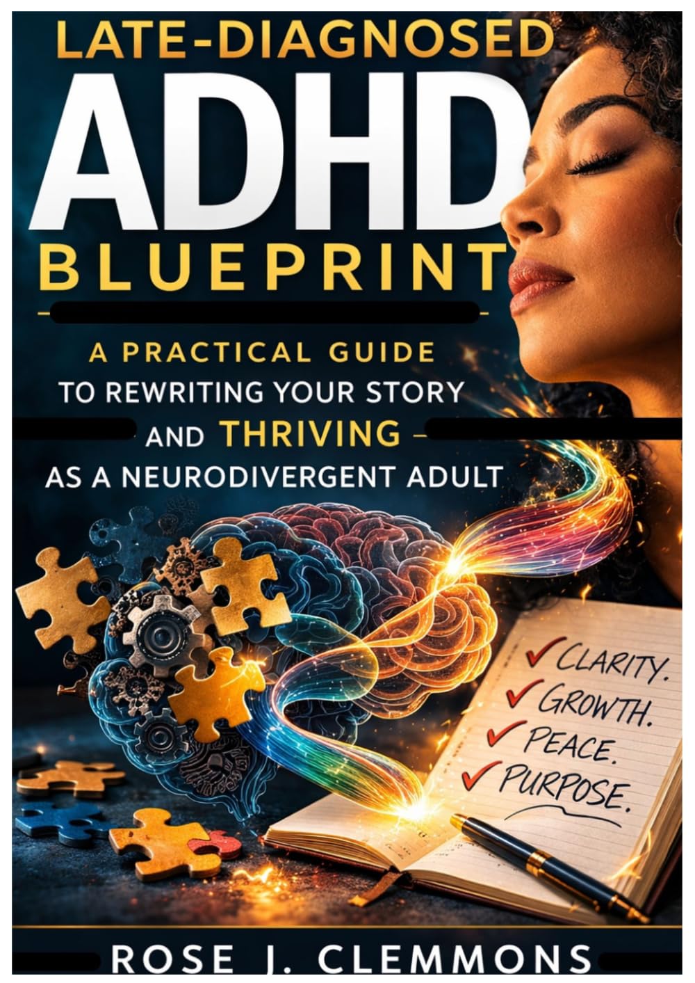 The Late-Diagnosed ADHD Blueprint: A Practical Guide to Rewriting Your Story and Thriving as a Neurodivergent Adult
