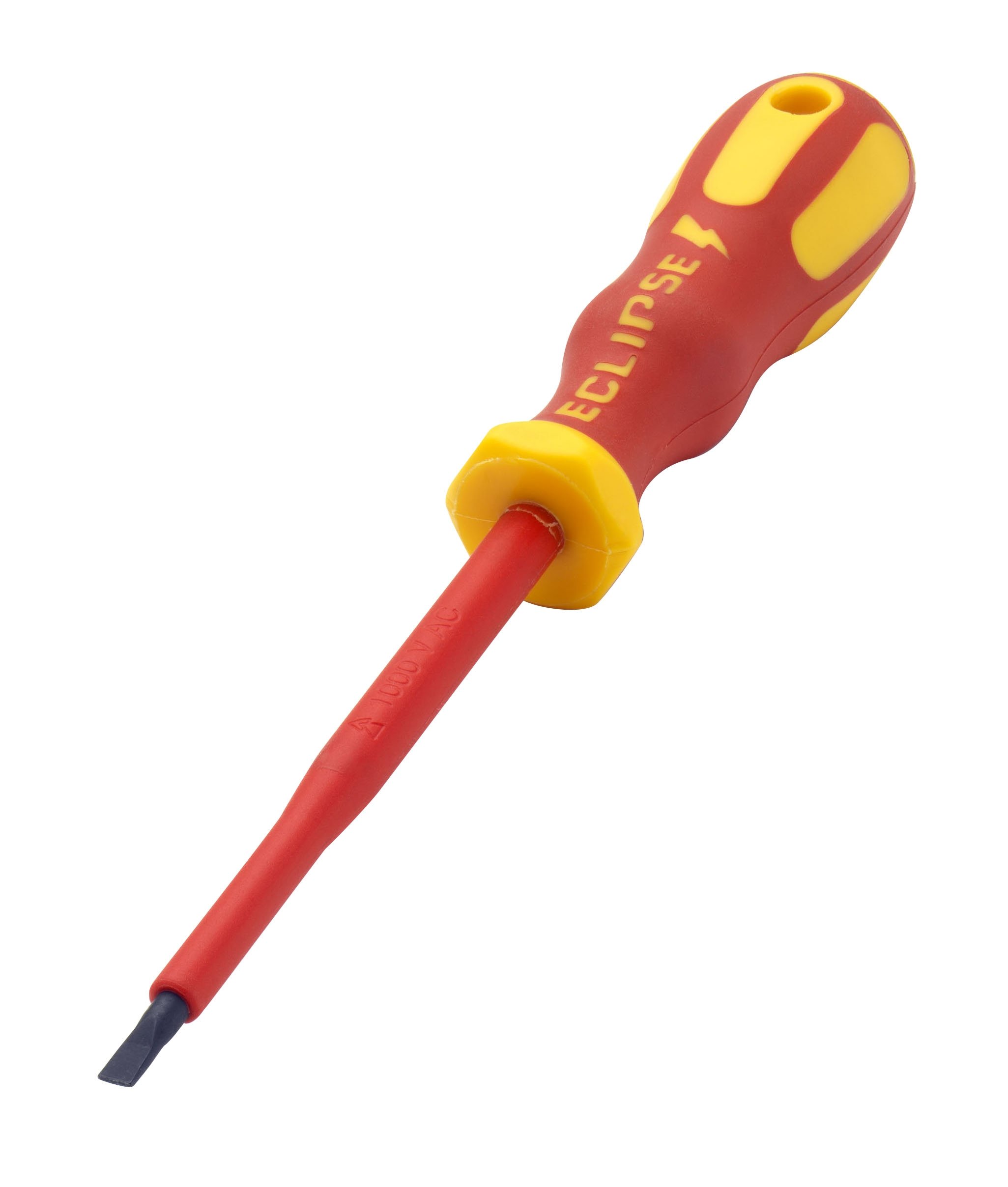 Eclipse Professional Tools EV55X125 VDE Screw Driver Slotted, Blue, 5.5 x 125 mm