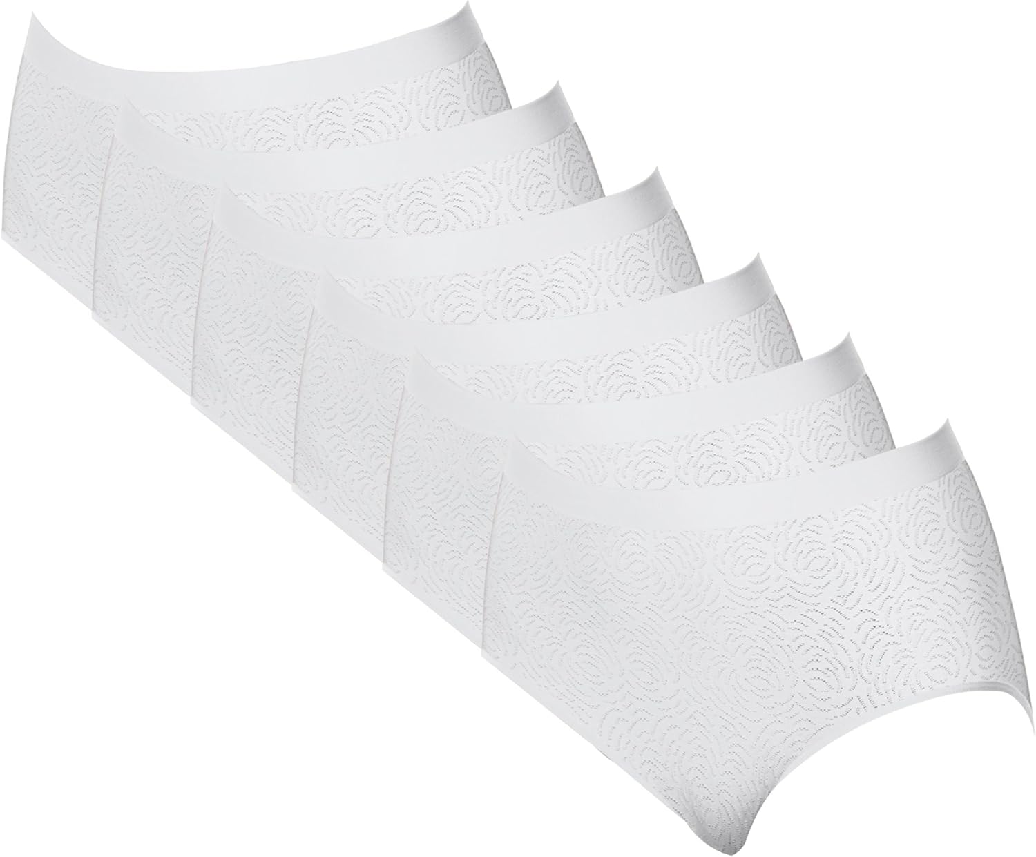 Bali Women`s Set of 6 Comfort Revolution Microfiber Seamless Brief