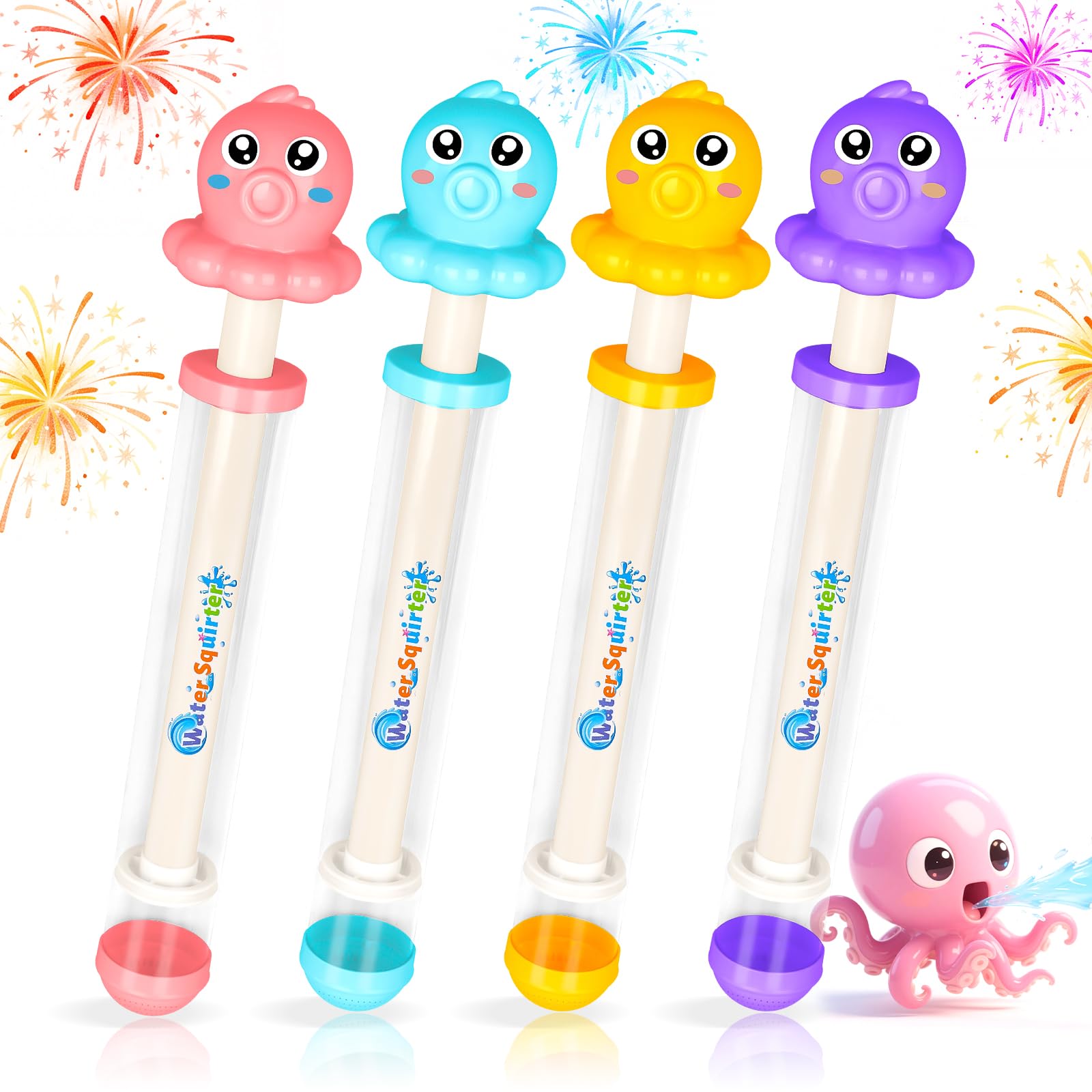Photo 1 of Fireworks Shaped Water Gun 4-Pack