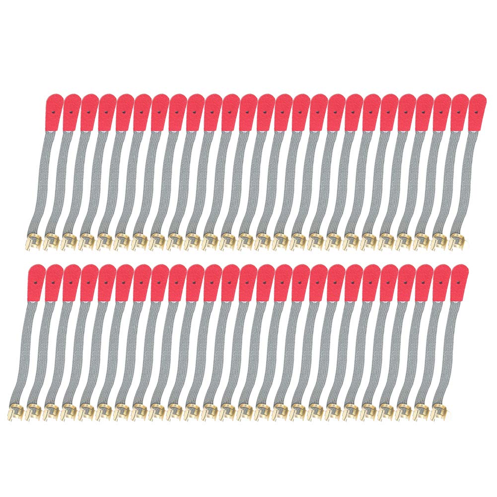 Juegos de correas de brida de piano ,accesorios de instrumentos musicales duraderos de doble seguro para piano ,piezas de piano ,clip de resorte para reparación de afinación de piano