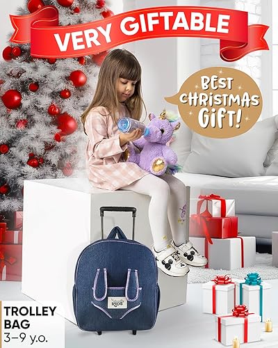 Miniatura 22 de Naturally KIDS - Juguetes de unicornio para niños y niñas de 2 a 3 años, regalos de cumpleaños, mochila de unicornio para niños pequeños 03 Unicornio