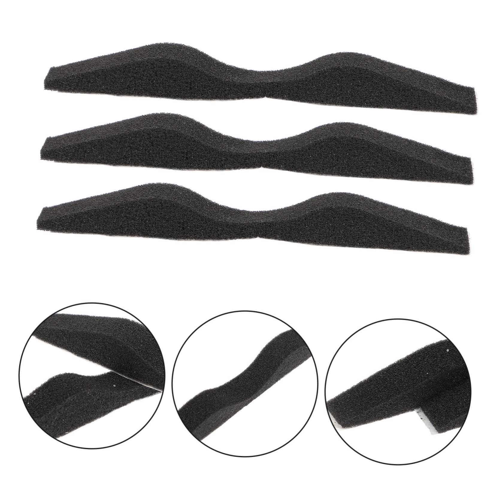 4 Pièces 1 Pont De Nez Éponge Masque Accessoires De Masque Bande De Pont De Nez Lunettes Anti-Buée Bande De Auto-Adhésive Plaquettes De Nez À Mémoire Coussin