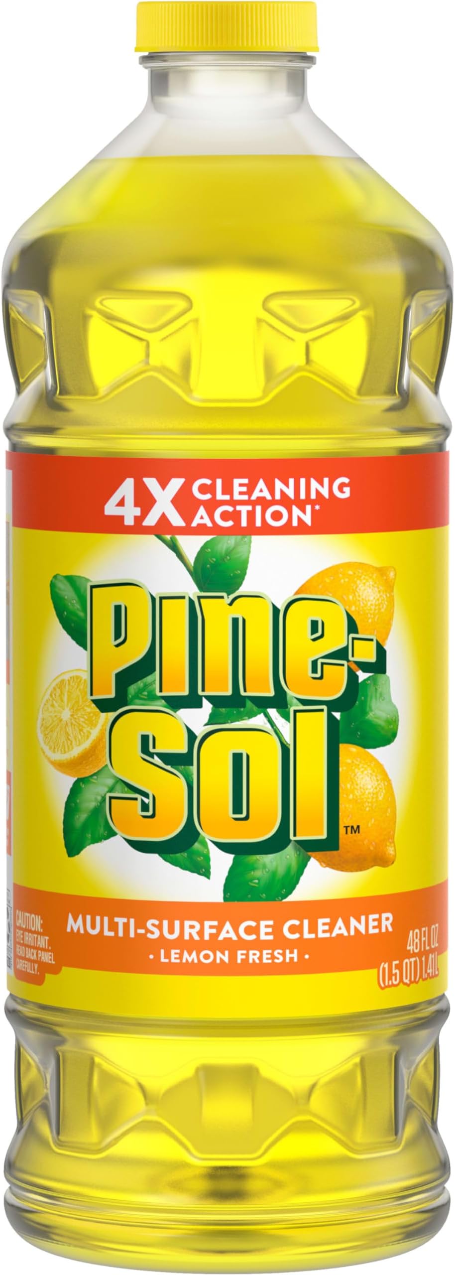 Pine-Sol All Purpose Multi-Surface Cleaner, Lemon Fresh, 48 Ounces (Package May Vary)