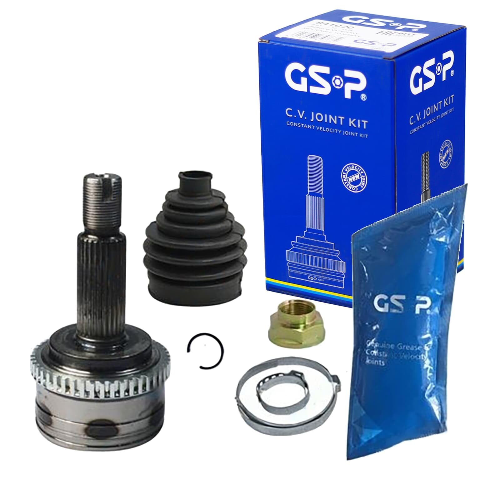 GSP 827088 Kit giunti semiasse Trasmissione Giunto della ruota M22X1,5 Compatibilità con HYUNDAI ix20 JC, KIA VENGA YN