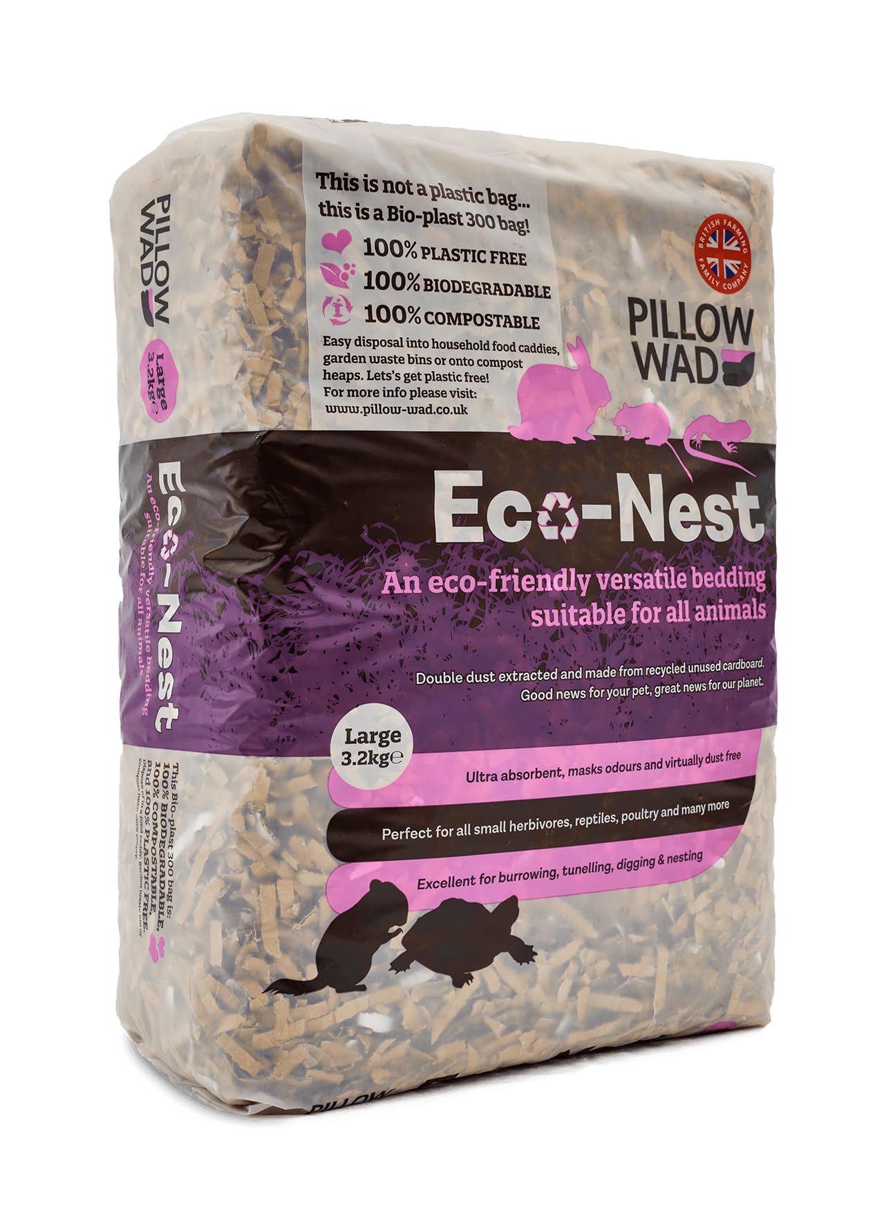 Pillow Wad Duża torba ekologiczna