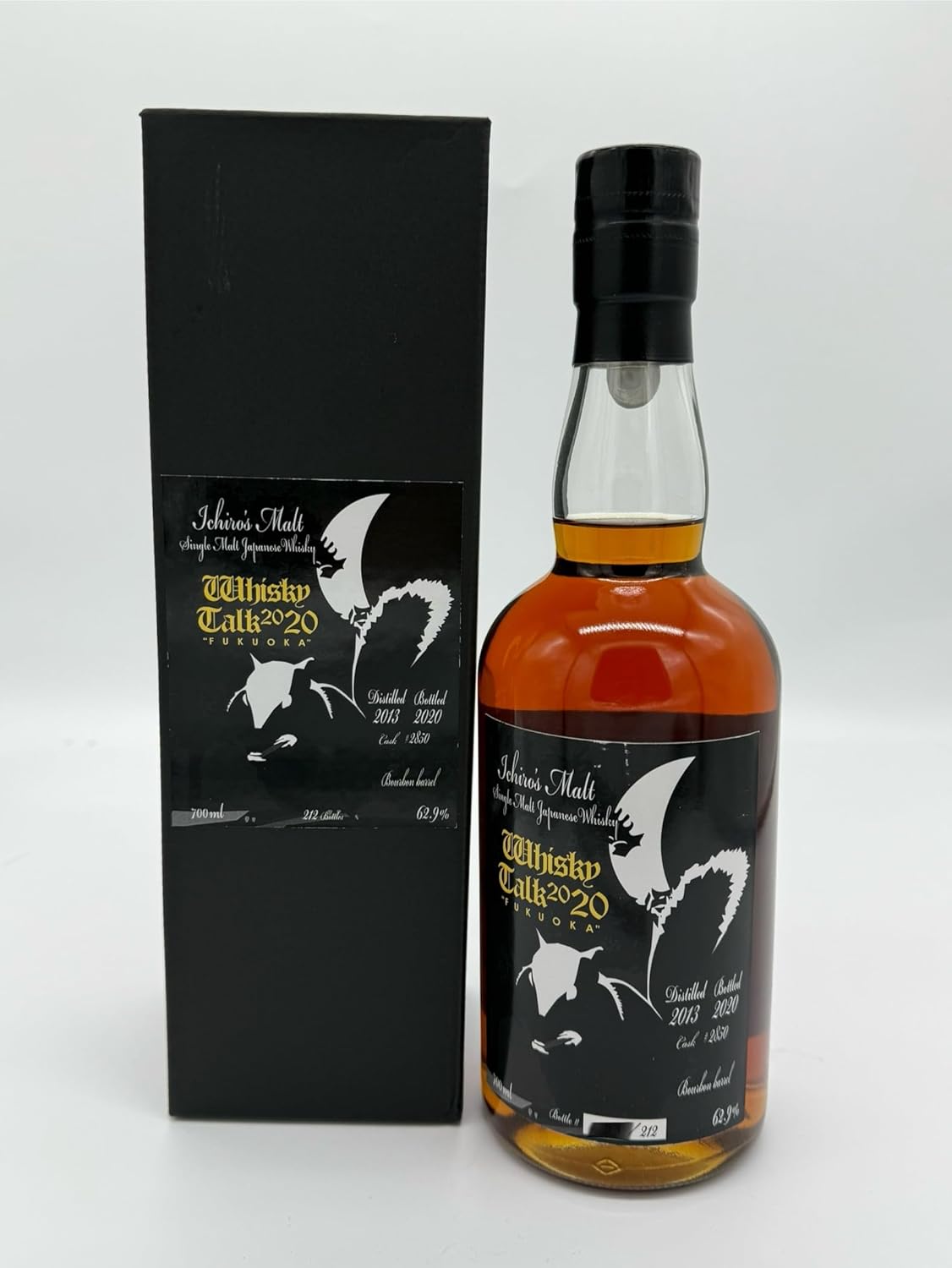 ウイスキートーク福岡オリジナルボトル イチローズモルト 秩父蒸溜所