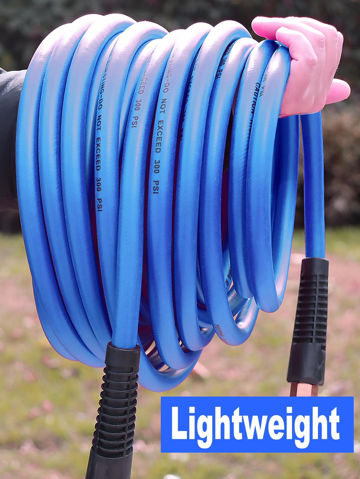 EADUTY Air Compressor Hose, Heavy Duty Hybrid Air Hose 1/4" I.D by 15 M Length - Image 3