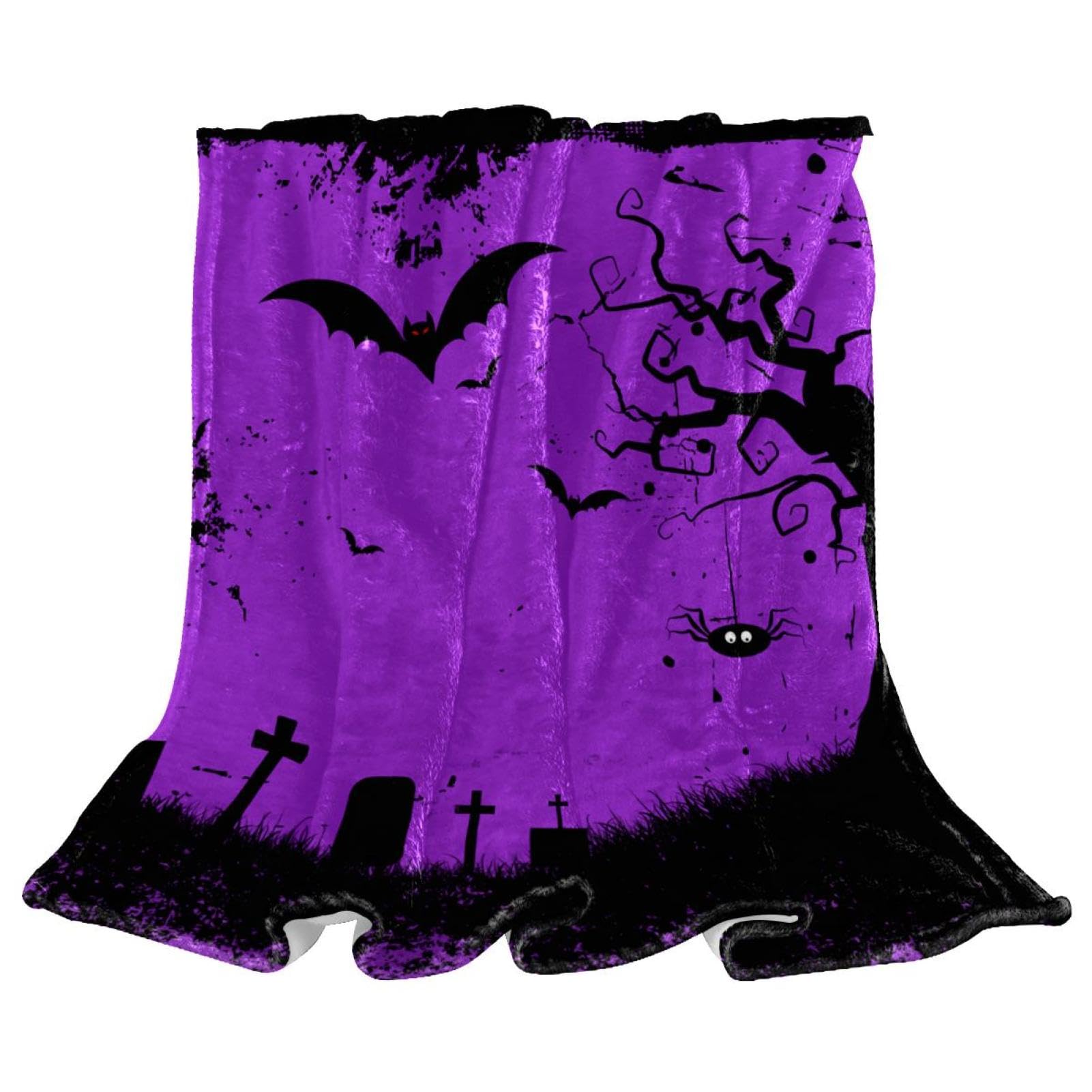 Couverture microfibre chaude et douce avec isolation thermique spéciale Halloween