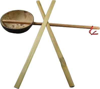 Tool produce rice cake rollers rice rollers banh cuon banh uot vietnam, big spoon and stick of bamboo/vietnamese cooking utensils