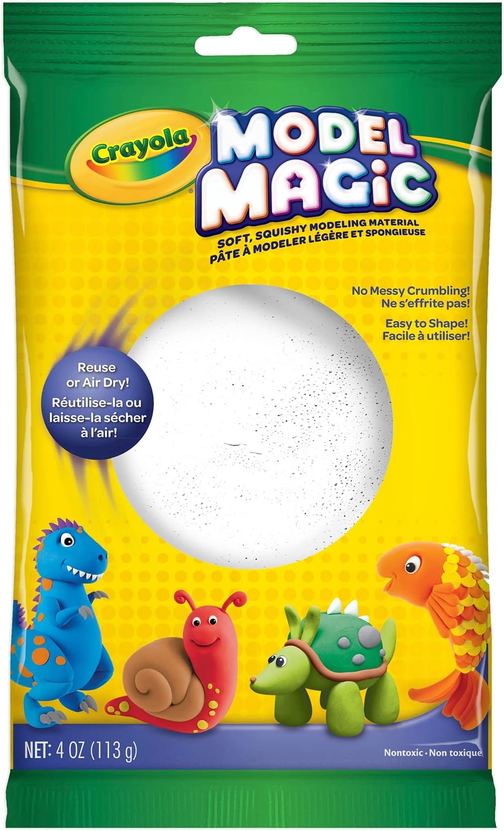 Crayola Model Magic 4 Oz: White (147281)