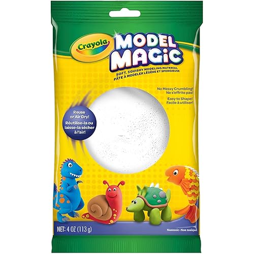 Crayola Model Magic 4 Oz: White (147281)