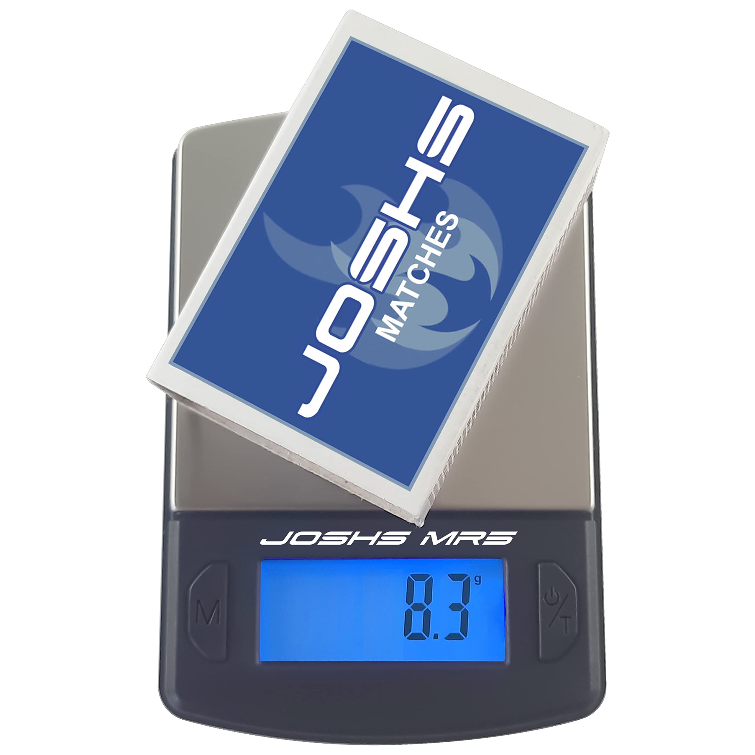 Joshs Waga cyfrowa MR5 | waga precyzyjna ważąca w odstępach 0,1 g do 500 g lub 0,5 kg | waga kieszonkowa | waga do monet | gramów | waga pocztowa | wyświetlacz LCD