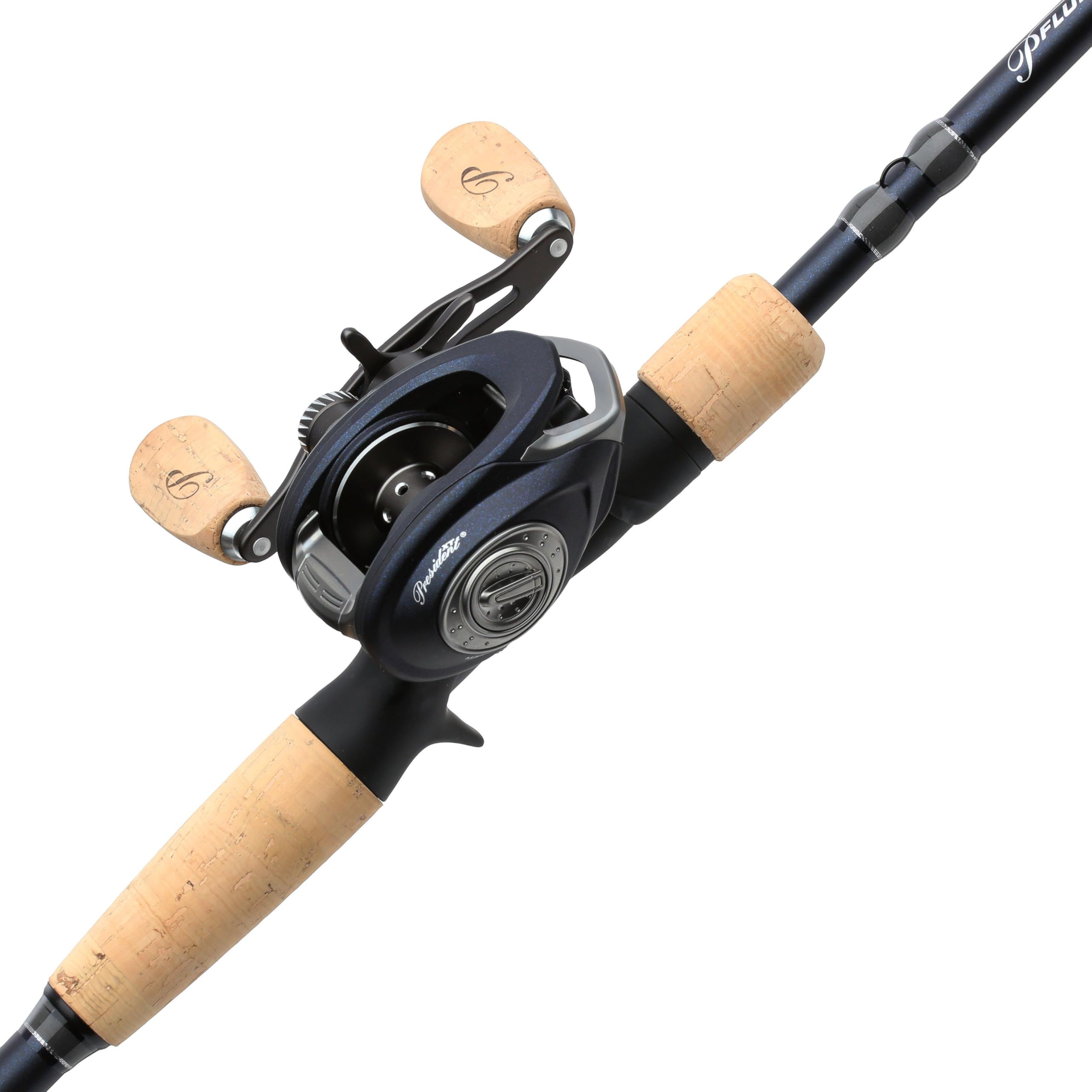Amazon.com : Pflueger President XT Baitcast Low Profile Reel and