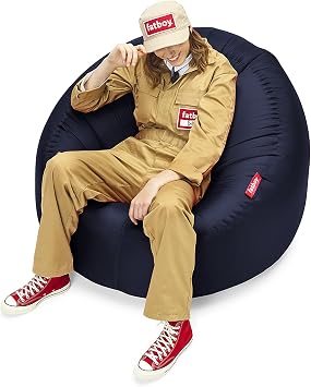 Fatboy Lamzac O Inflatable Chair, Dark Blue