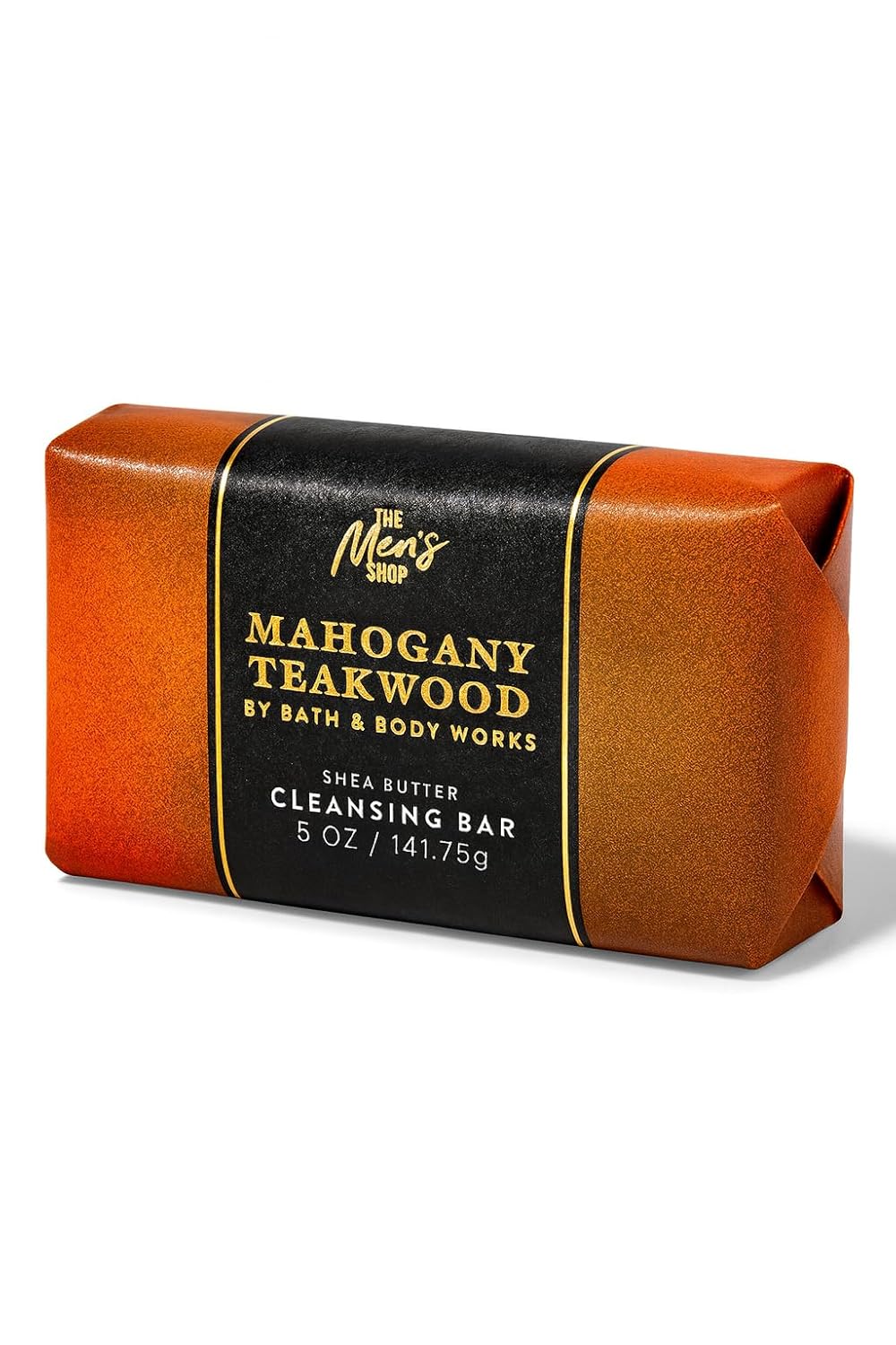 Bath & Body Works Mahogany Teakwood Shea Butter Cleansing Bar – 3 Pack – Mahogany, Oak & Lavender Scent – 5 oz Each