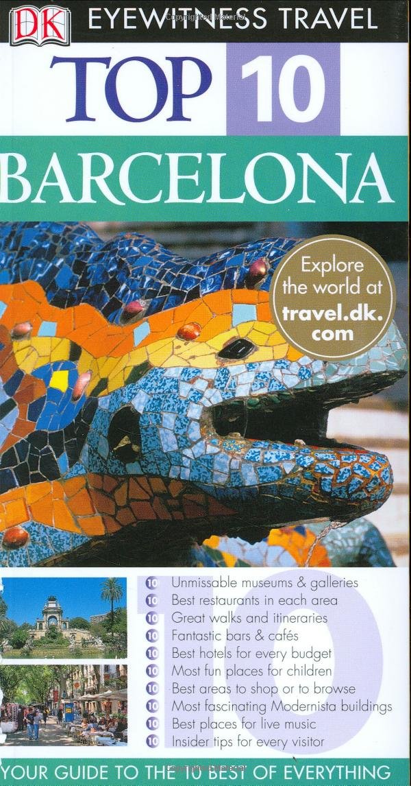 Buy Top 10 Barcelona (Eyewitness Top 10 Travel Guide) — BookShops.in