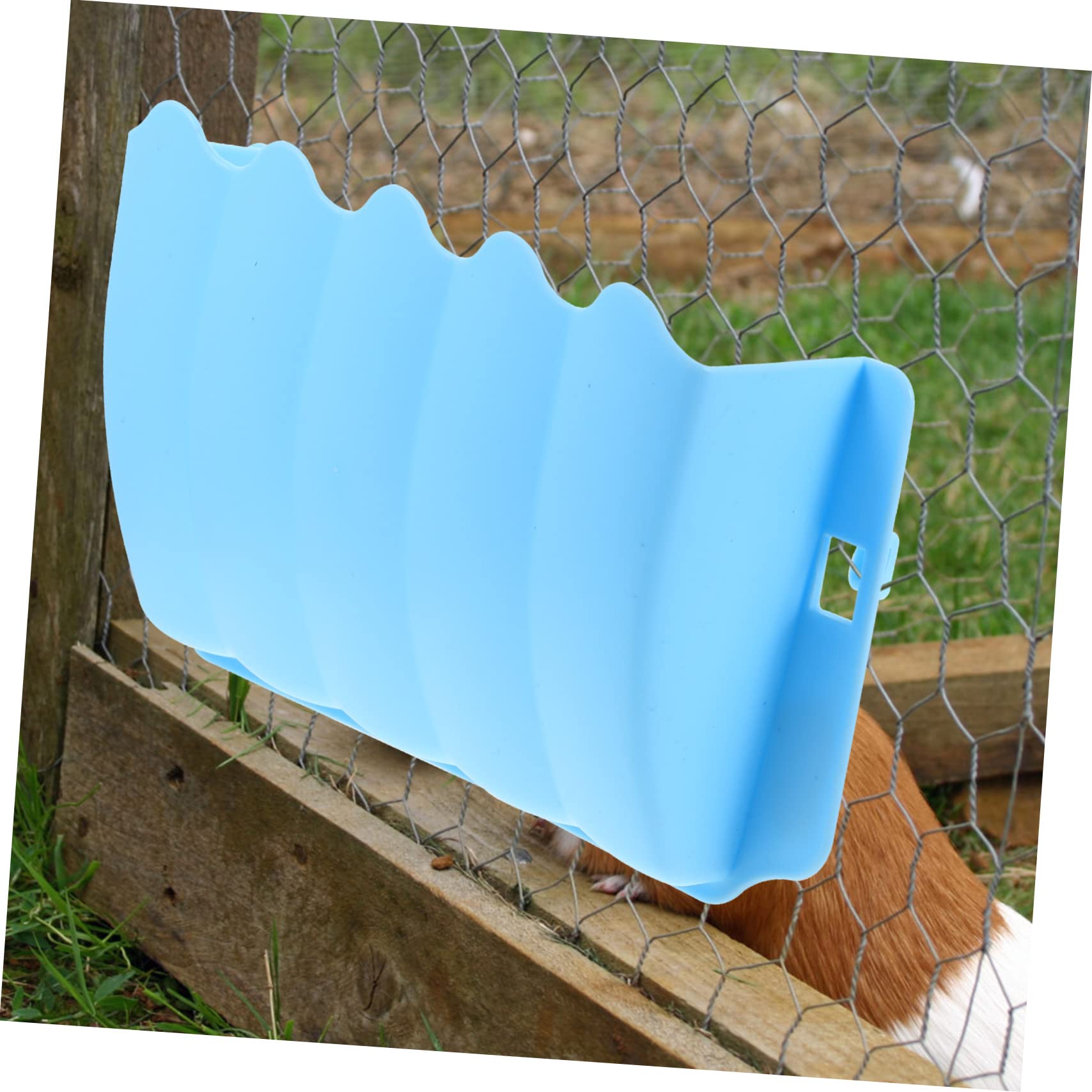 POPETPOP 3piezas Comedero Colgante para Conejos Hámsters y Roedores Alimentador Resistente y Práctico para Jaulas y Exteriores Diseño