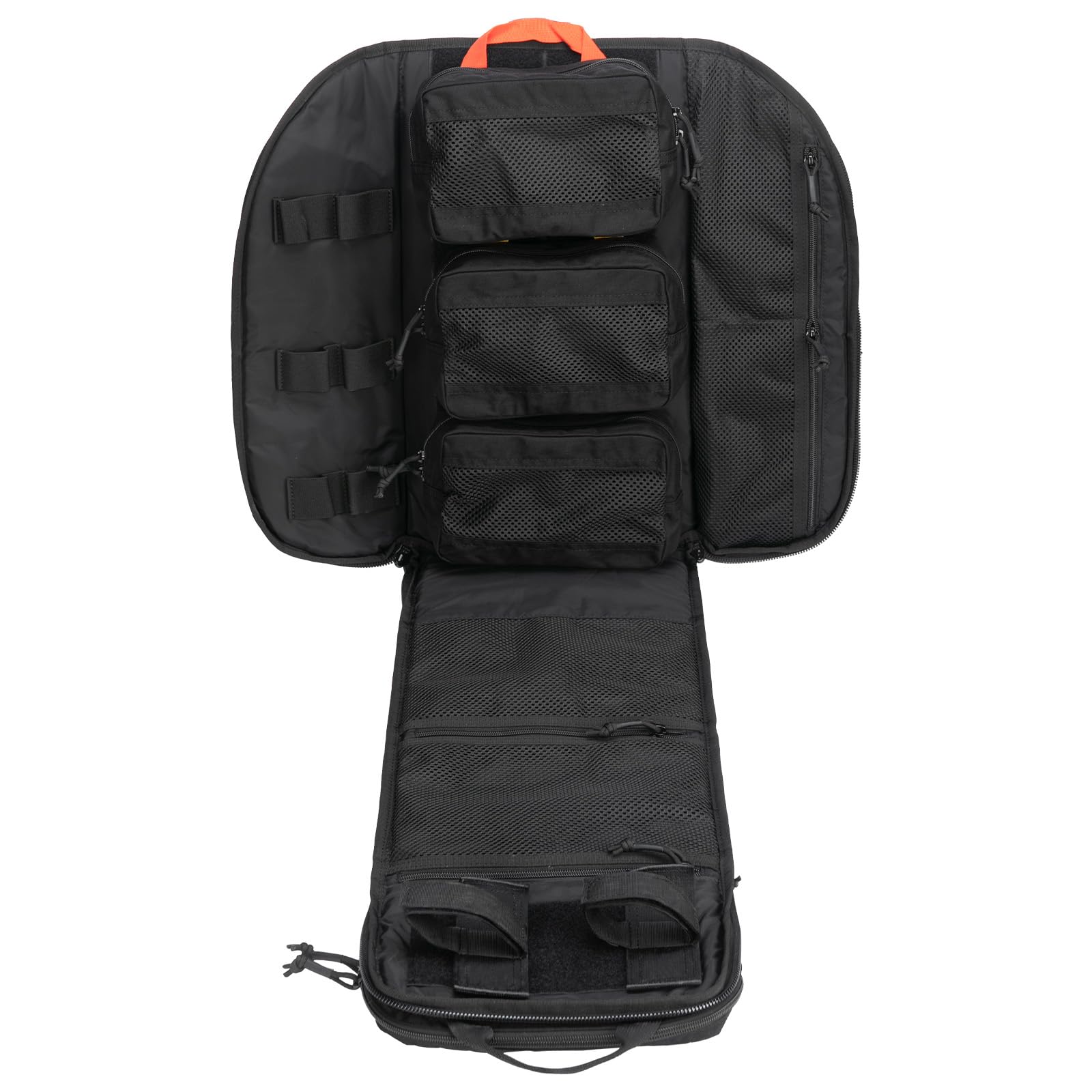 EXCELLENT ELITE SPANKER Mochila Médica Mochila Táctica Mochila Outdoor Camping Supervivencia Primeros Auxilios Mochila(BLK）