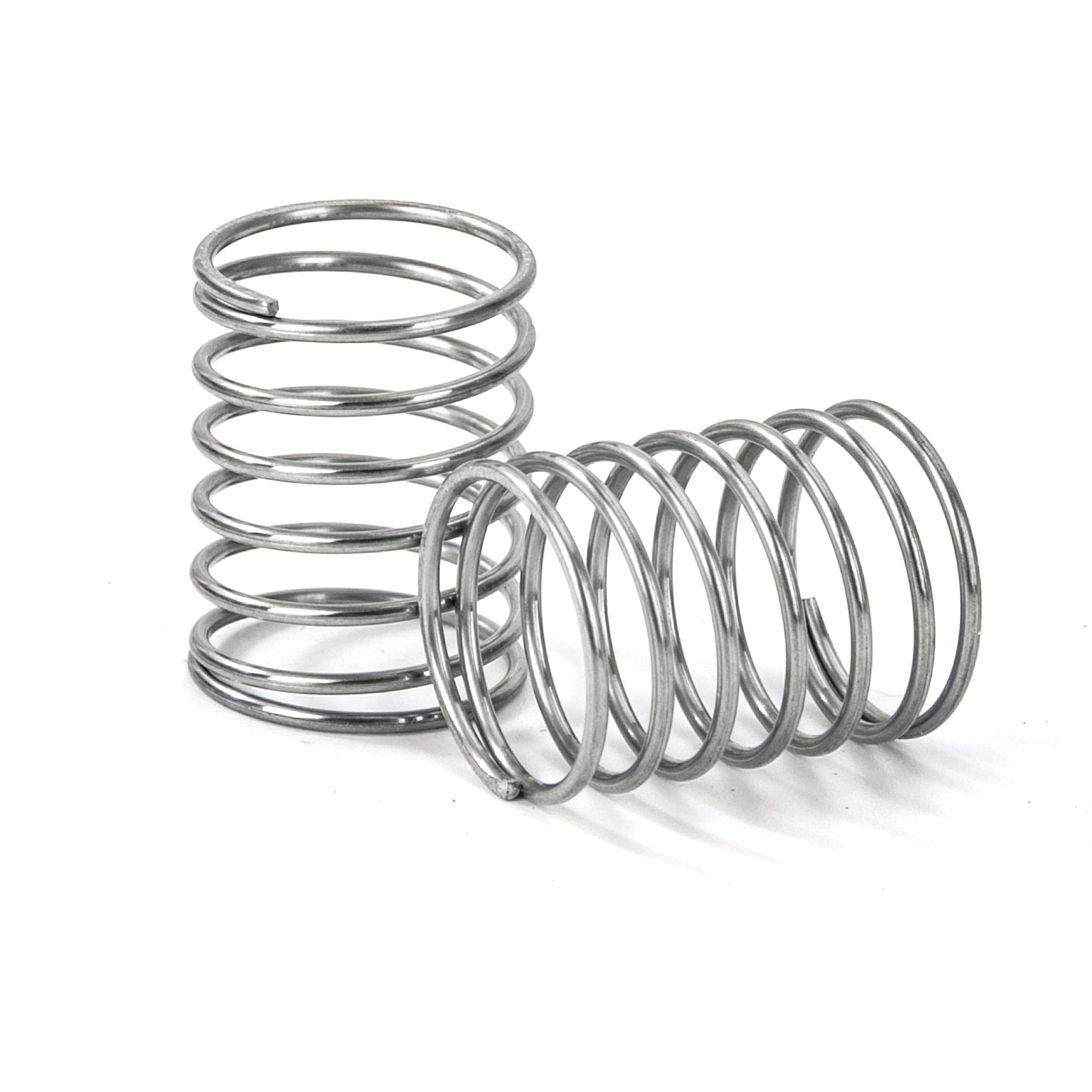 Sprężyny ściskające 20 mm sprężyna ze stali nierdzewnej 304 średnica drutu 1 mm średnica zewnętrzna 16 mm siła sprężyny 0,45 kg 4 sztuki