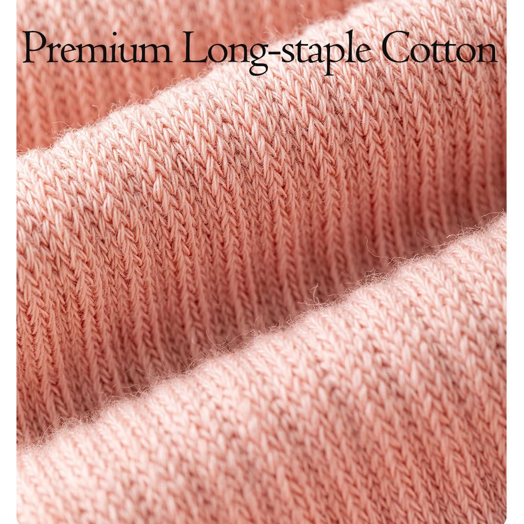 Kynoeen Pilates Grip Socks for Women,Yoga Slouchy Socks with Grips for Barre Workout-Long Scrunch Non Slip Socks