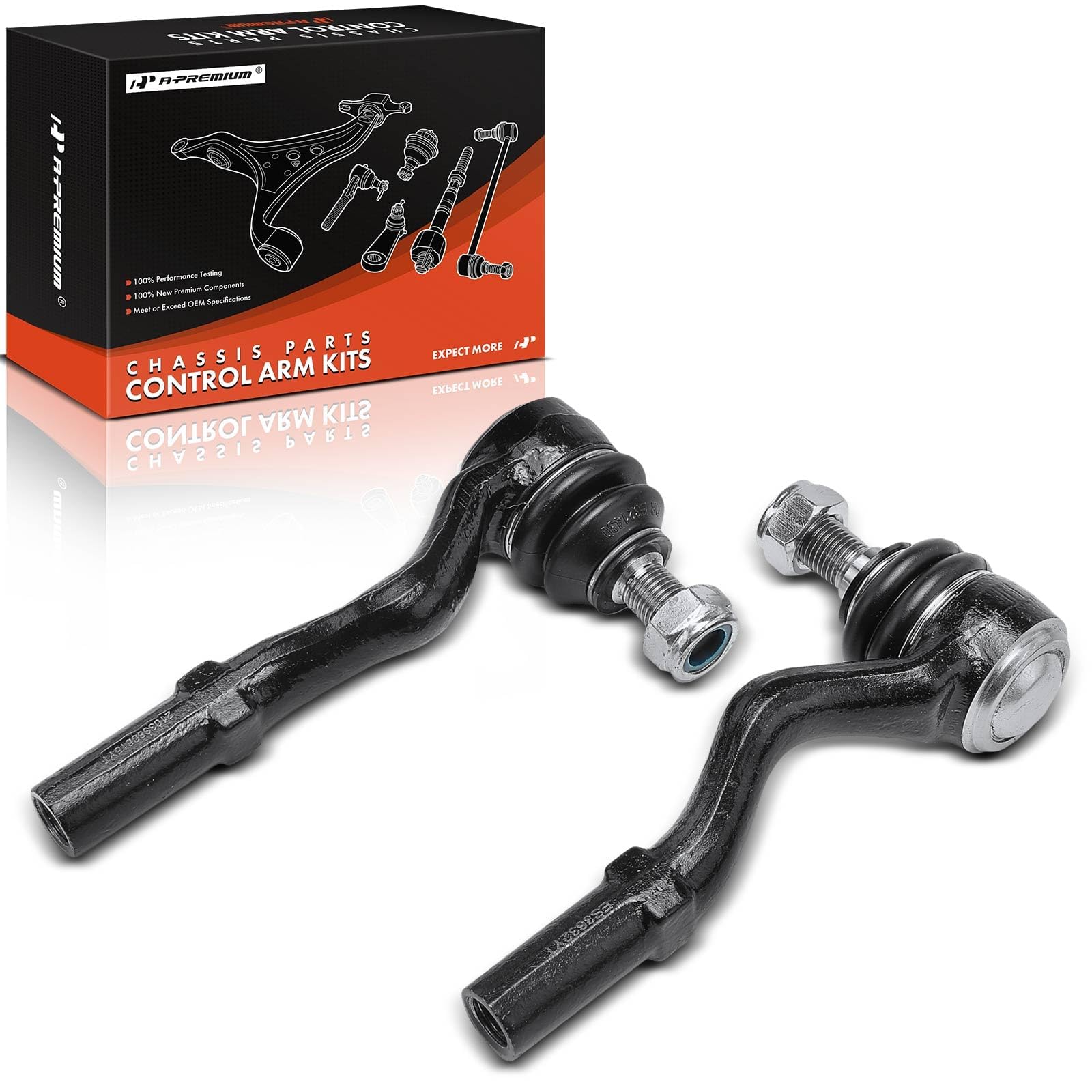 Amazon.com: A-Premium Front Outer Tie Rod End Fix Uneven Tire Wear