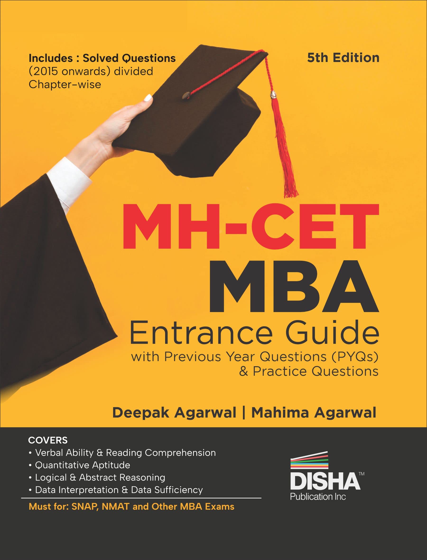 MH-CET MBA Entrance Guide with Previous Year (PYQs) & Practice Questions 5th Edition | Complete preparatory Material for Maharashtra Common Entrance Test | Paperback – 25 November 2022