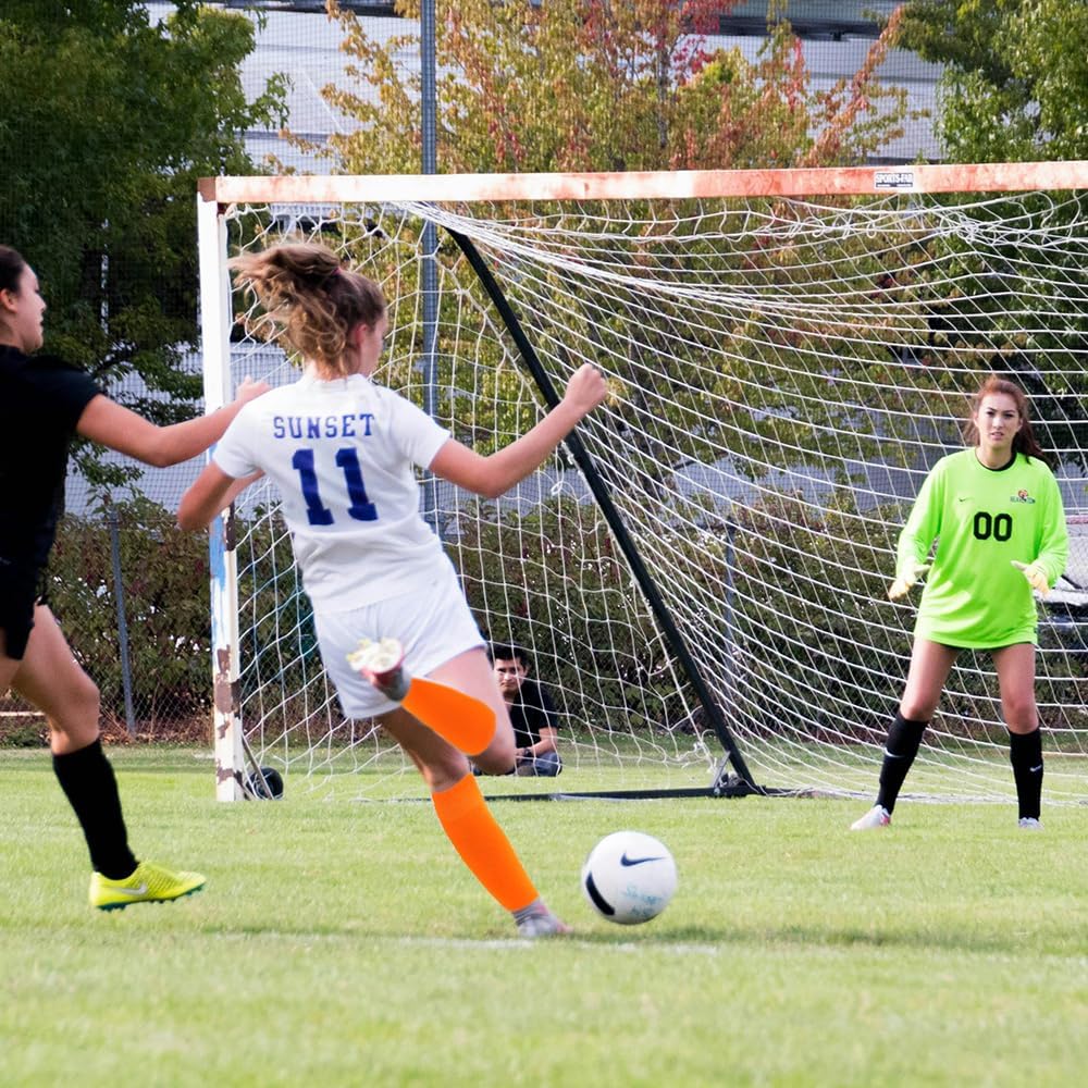 AOPRIE Baseball Socks Bulk Sport Athletic Socks Youth Knee High Long Tube Softball Football Soccer Team Sock Unisex Adult Women Man Blue Black Orange White, 4 Pack - Image 7