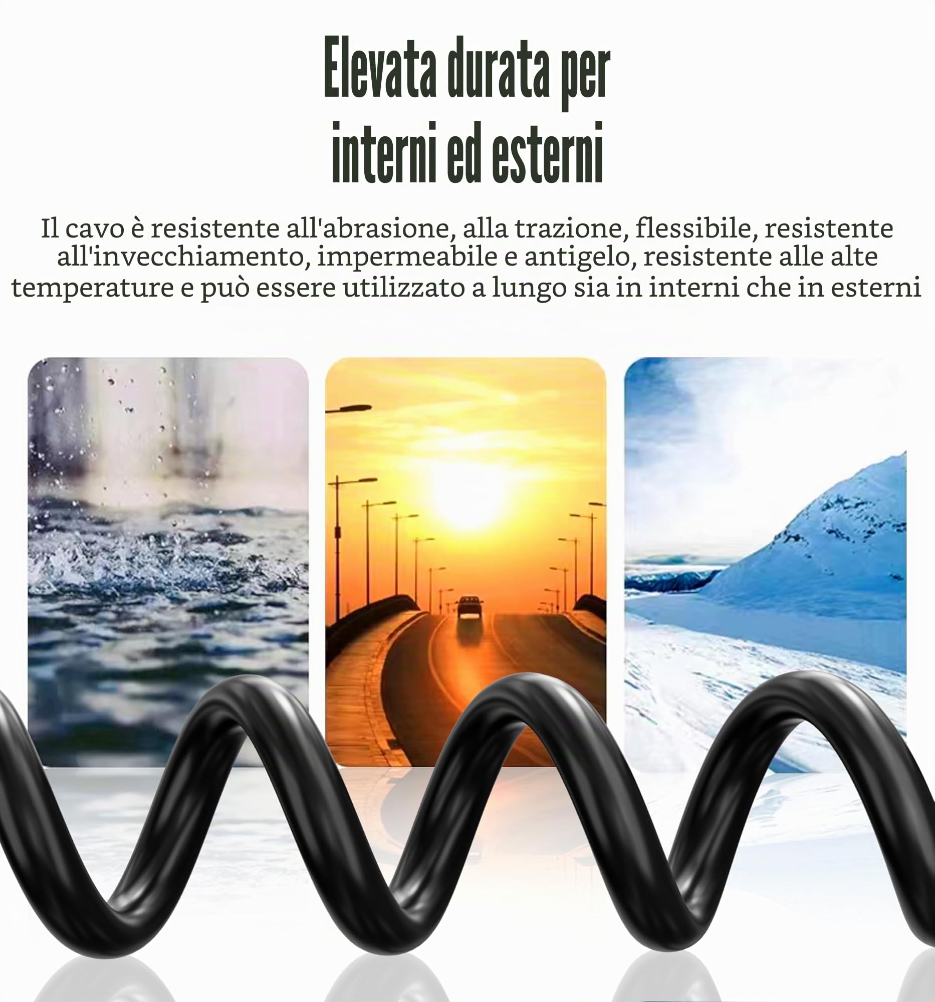 Cavo Ethernet 10 metri, Cat 6 Alta Velocità Cavo LAN 10m Gigabit RJ45 Cavo di Rete, 23AWG Cavo Internet 1000Mbit/s 250MHz UTP CCA, Nero Lungo Cavo Patch per Router Switch Modem Xbox PC (10 Clips)
