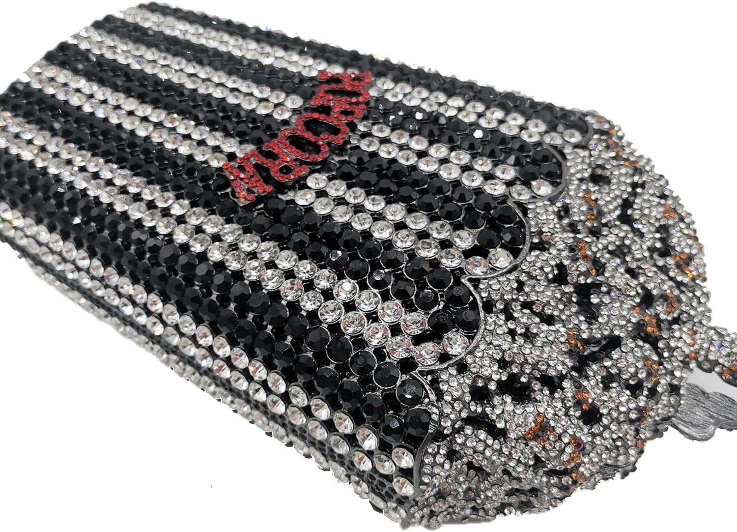 DJBM Luxury Women Popcorn Rhinestone Evening Bag Funny Crystal Handbag Novelty Diamond Clutch Purse for Evening Party Prom - Image 4