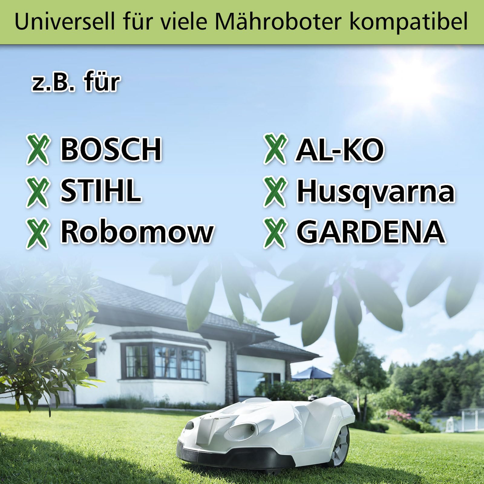 Akku-net Universelles 800m Begrenzungskabel für Rasenroboter – Kompatibel mit Gardena, Husqvarna Automower, Worx, Robomow, Honda – 3,4mm robuster Begrenzungsdraht für Garten-Mähroboter-Systeme