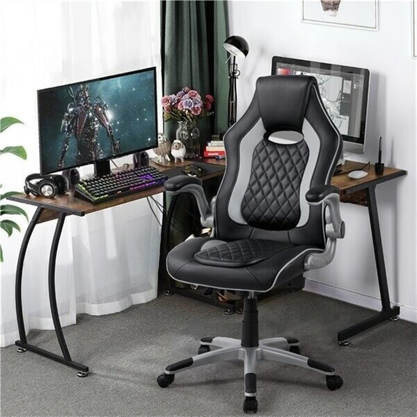 Chaise d'ordinateur de course pour optimiser votre espace télétravail