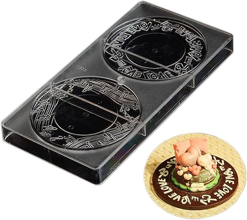 Miniatura 8 de Grainrain Moldes de chocolate de plástico Moldes de caramelo de flores rectangulares Moldes de policarbonato de plástico Moldes de chocolate