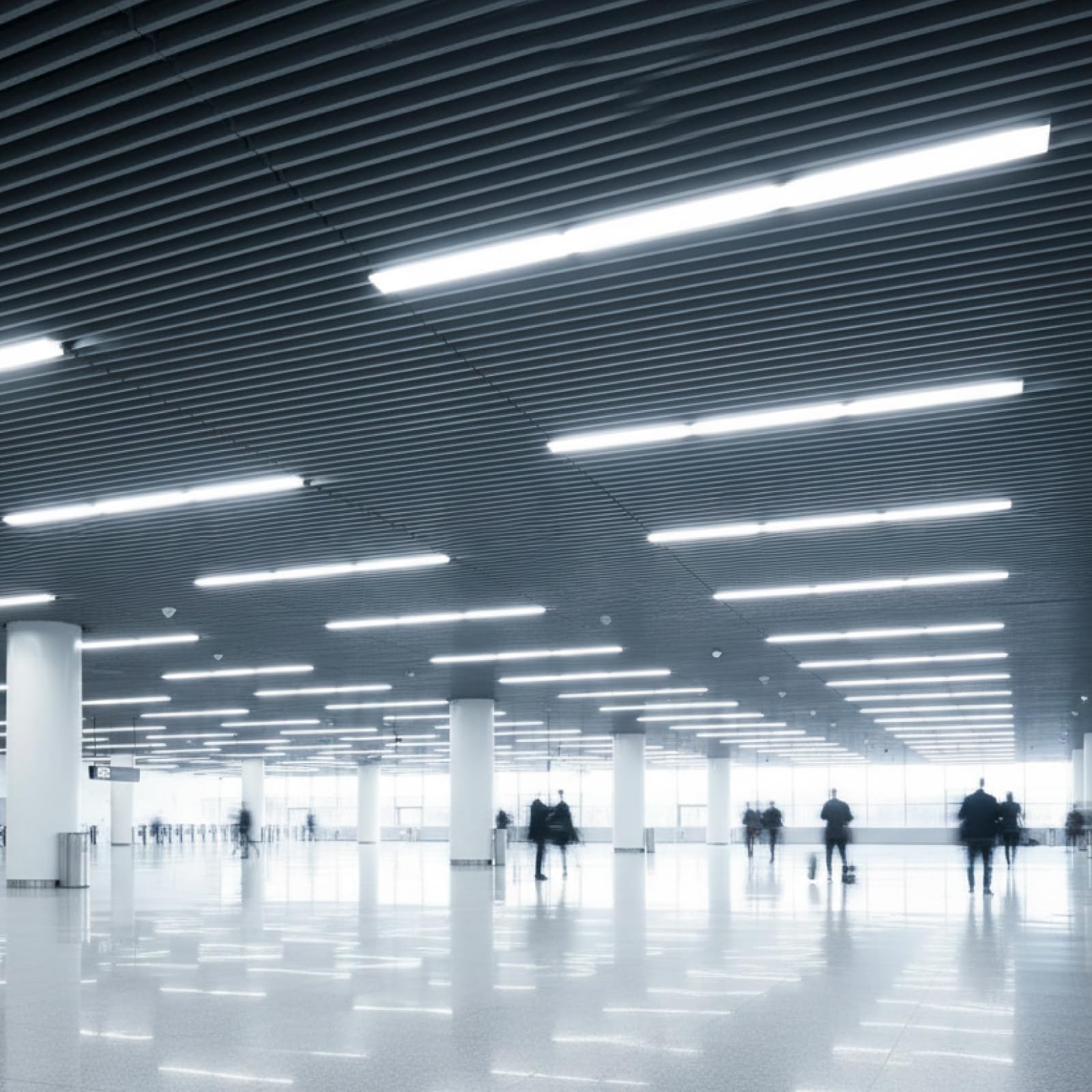 2 Plafoniere LED Lineari da Soffitto 50W 150CM Chip CREE 6000 Lumen Garanzia 6 Anni - Luce Naturale 4000K - Lampada da Garage Negozio Ufficio con Alta Luminosità 120 lm/W