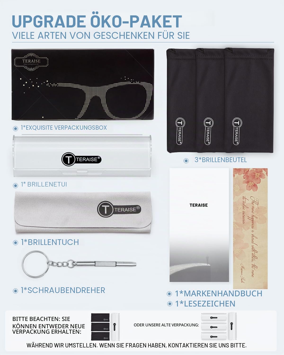 TERAISE Lesebrille für Herren und Damen - Anti-Blaulicht, Leicht, Modisch und Komfortabel - Robuste Computer-Lesehilfe mit Blaulichtfilter und Federscharnier