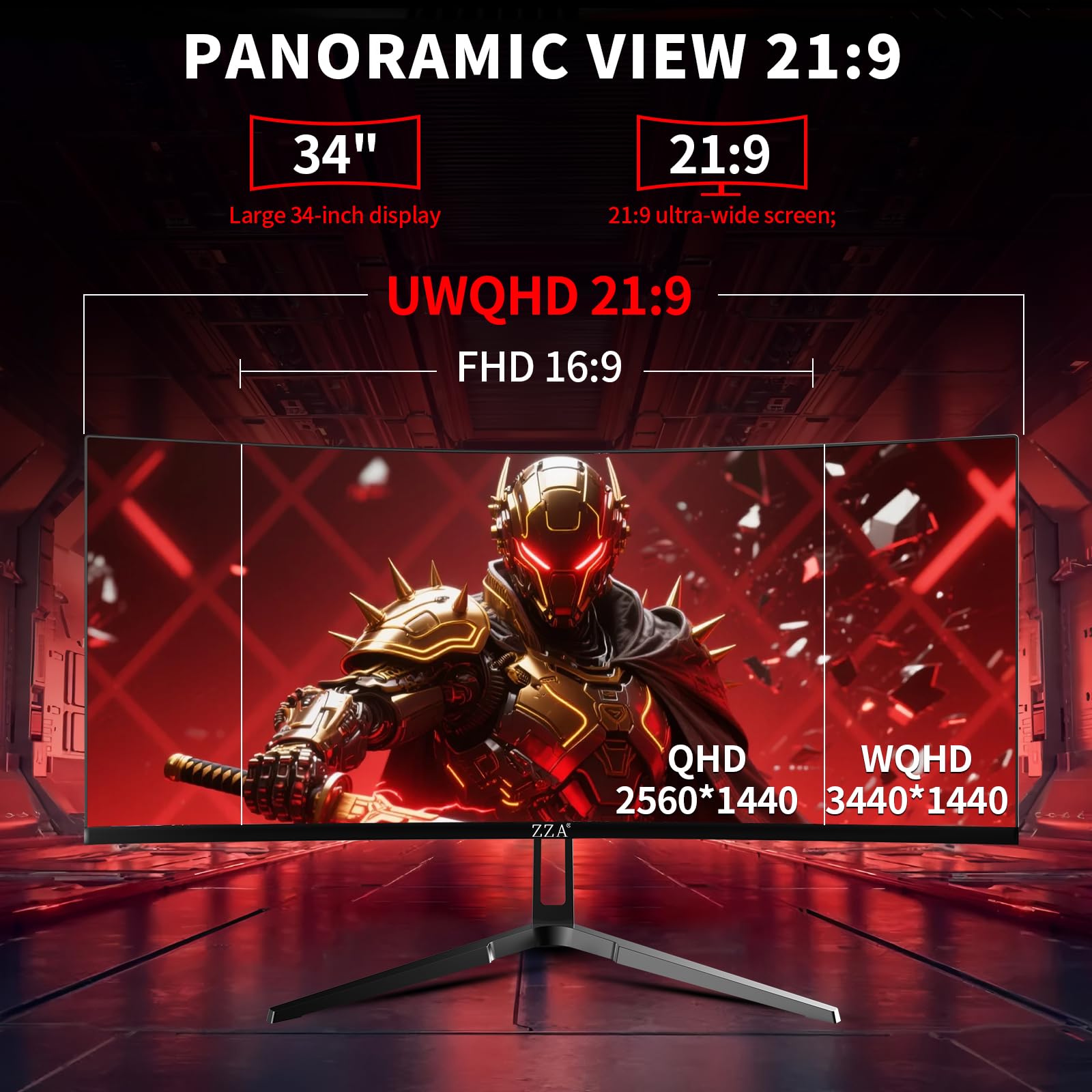 34インチ ゲーミングモニター 240Hz 曲面ウルトラワイド+アーム付き❗️ Amazon.co.jp: 34インチ ウルトラワイドカーブゲーミングモニター