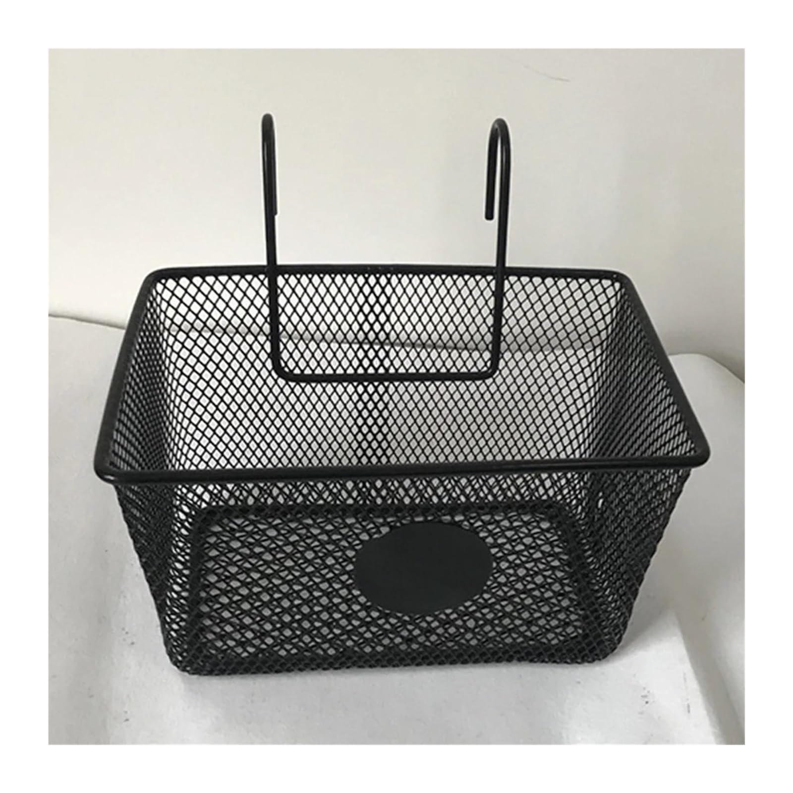 Cesta para Bicicleta Cesta de Malla metálica for Bicicleta, Almacenamiento Compras for Manillar Delantero, 25x17x15CM, Cesta for eléctrica