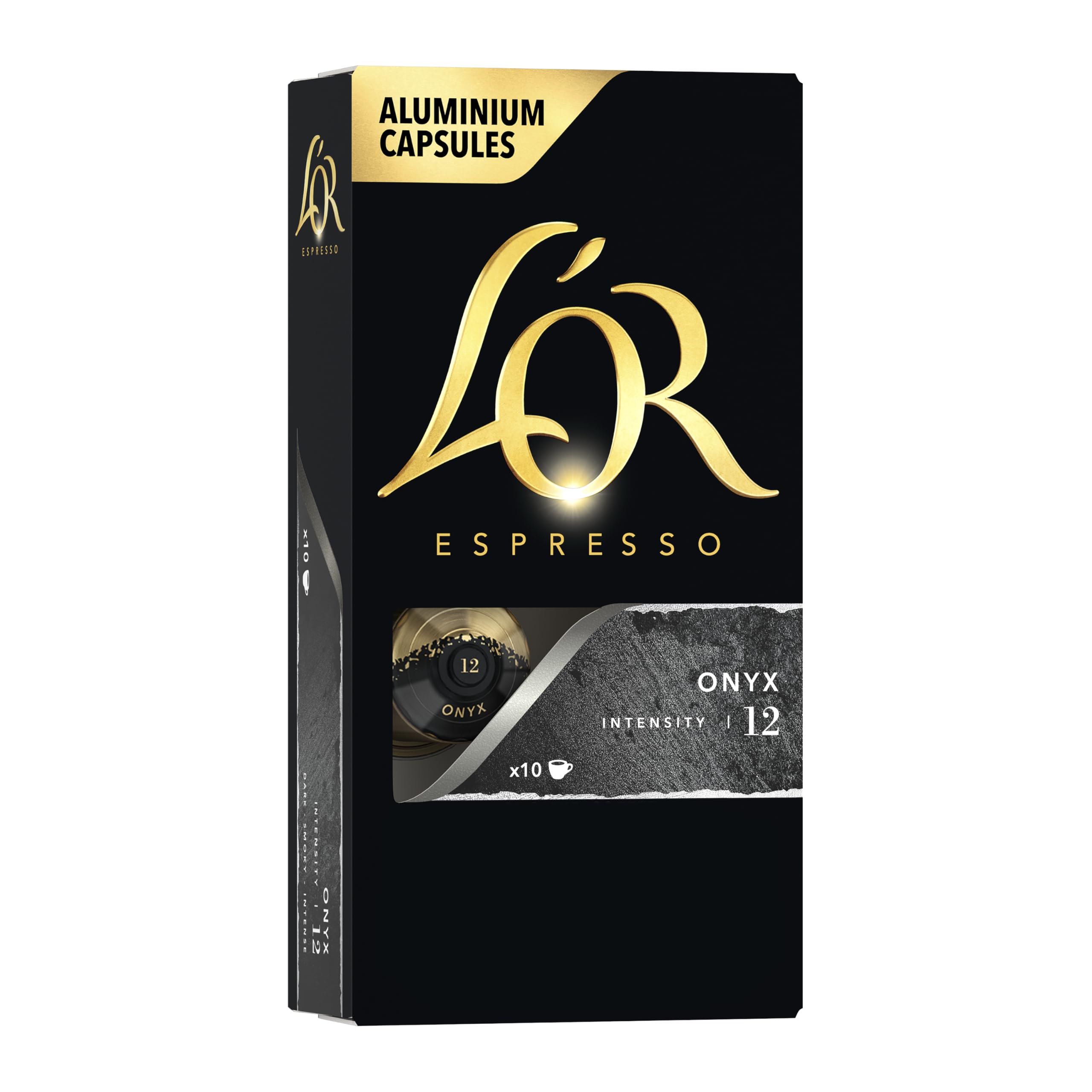 Espresso Onyx Intensity 12 Nespresso Compatible Coffee Pods